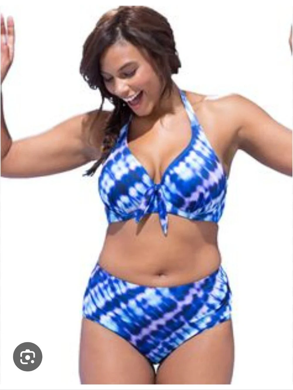 LIKE NEW SWIMSUITS FOR ALL TIEDYE  BIKINI SIZE 18